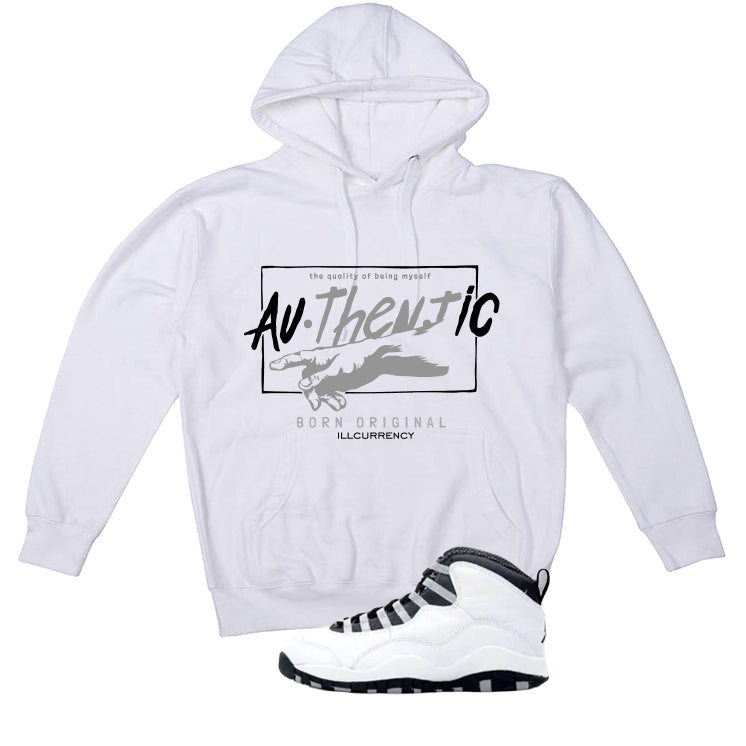 Air Jordan 10 OG Steel White T-Shirt (Authentic)| illcurrency