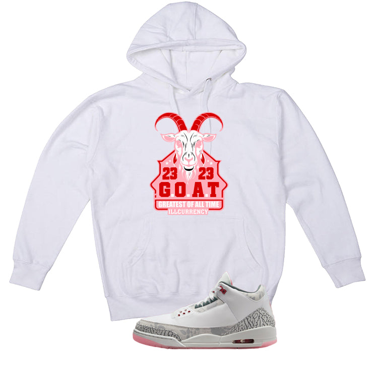 Air Jordan 3 Wings White T-Shirt (Greatest of all time)| illcurrency