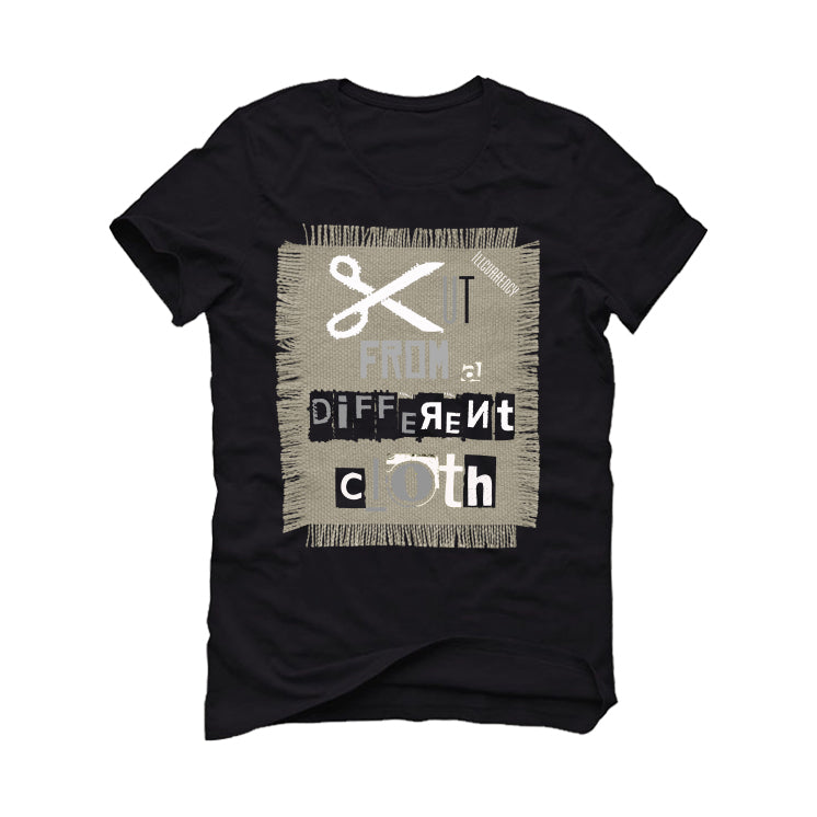 Air Jordan 4 Black Cat Matching T-Shirt, Sweatshirts & Hoodies Black T-Shirt (Cut from a different cloth)| illcurrency