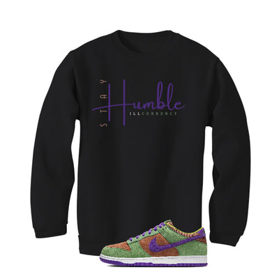 Nike Dunk Low “Veneer” | illcurrency Black T-Shirt (Stay Humble)
