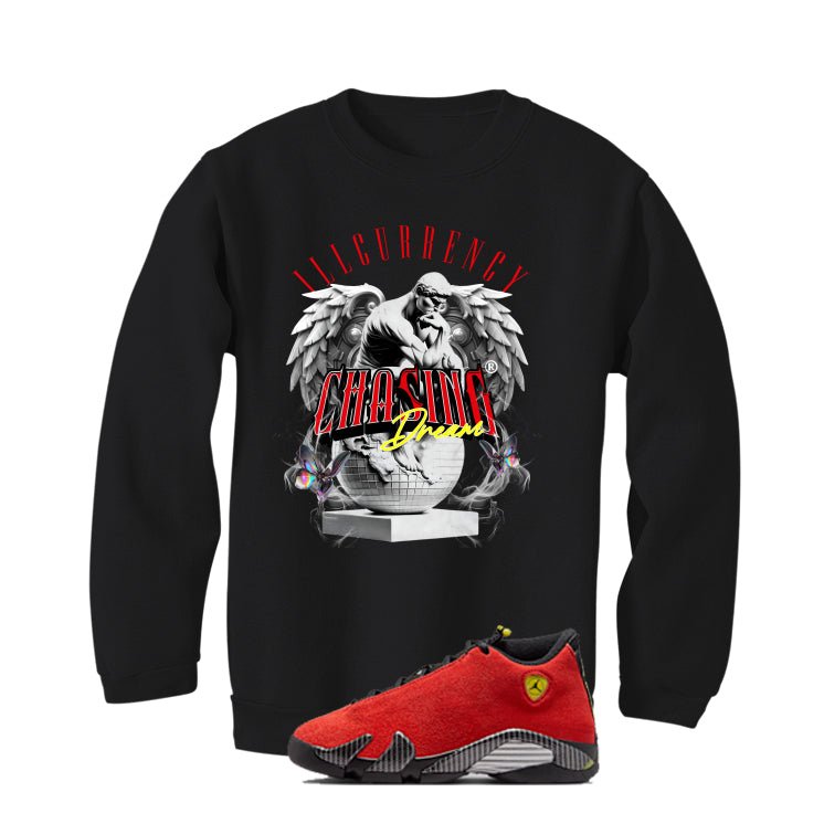 Air Jordan 14 Ferrari Black T-Shirt (Chasing Dreams)| illcurrency