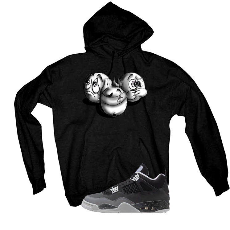 Air Jordan 4 Fear Pack Black T-Shirt (SEE NO EVIL)| illcurrency