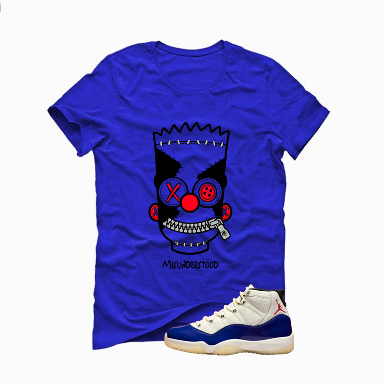 Air Jordan 11 Rare Air Matching T-Shirt, Sweatshirts & Hoodies Royal Blue T-Shirt (Misunderstood)| illcurrency
