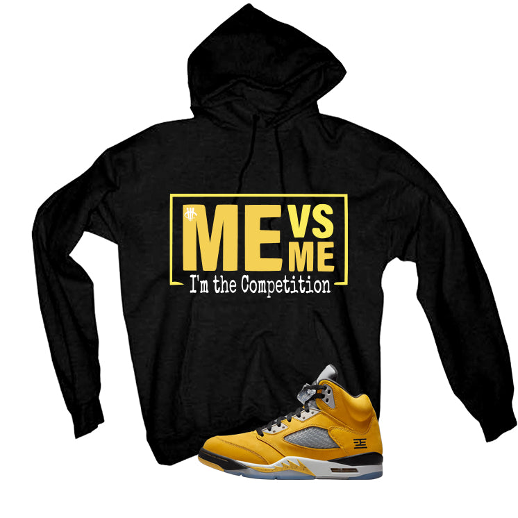Air Jordan 5 Tokyo Matching T-Shirt, Sweatshirts & Hoodies Black T-Shirt (Me vs Me)| illcurrency