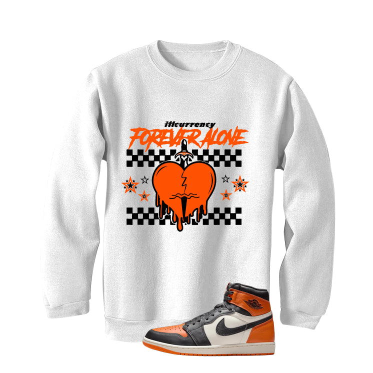 Air Jordan 1 High OG Shattered Backboard White T-Shirt (Forever Alone)| illcurrency
