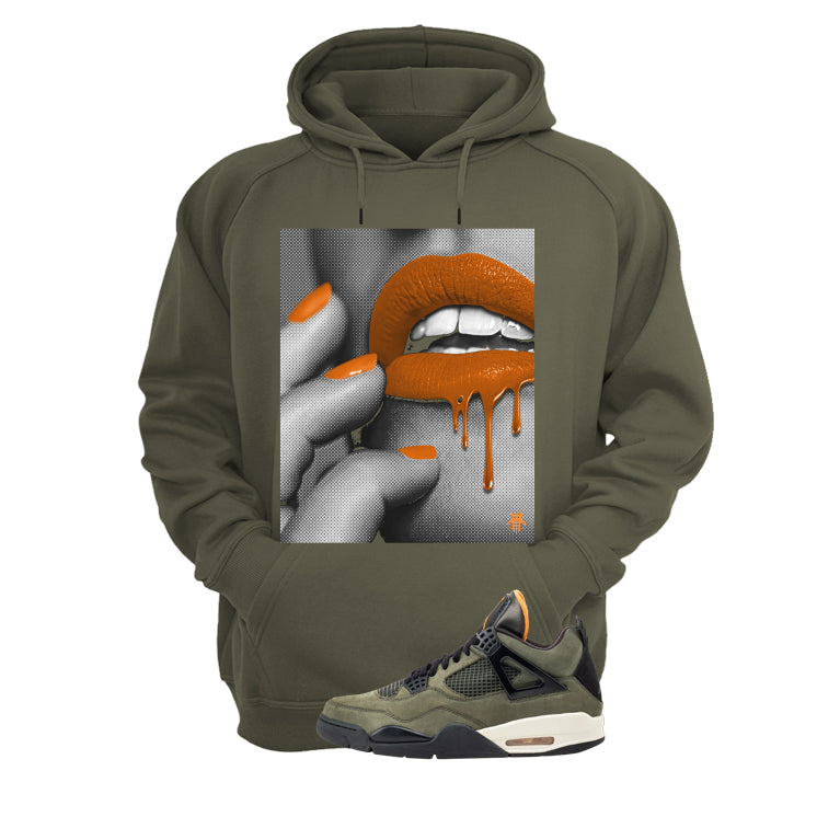 Undefeated x Air Jordan 4 Military Green T-Shirt (Touch)| illcurrency