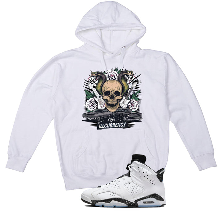 Air Jordan 6 Reverse Oreo White T-Shirt (Vintage Illcurrency)| illcurrency