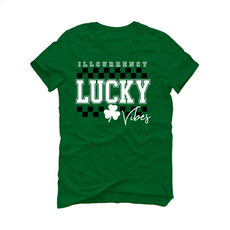 Air Jordan 5 WMNS “Lucky Green” | illcurrency Pine Green T-Shirt (LUCKY VIBES)