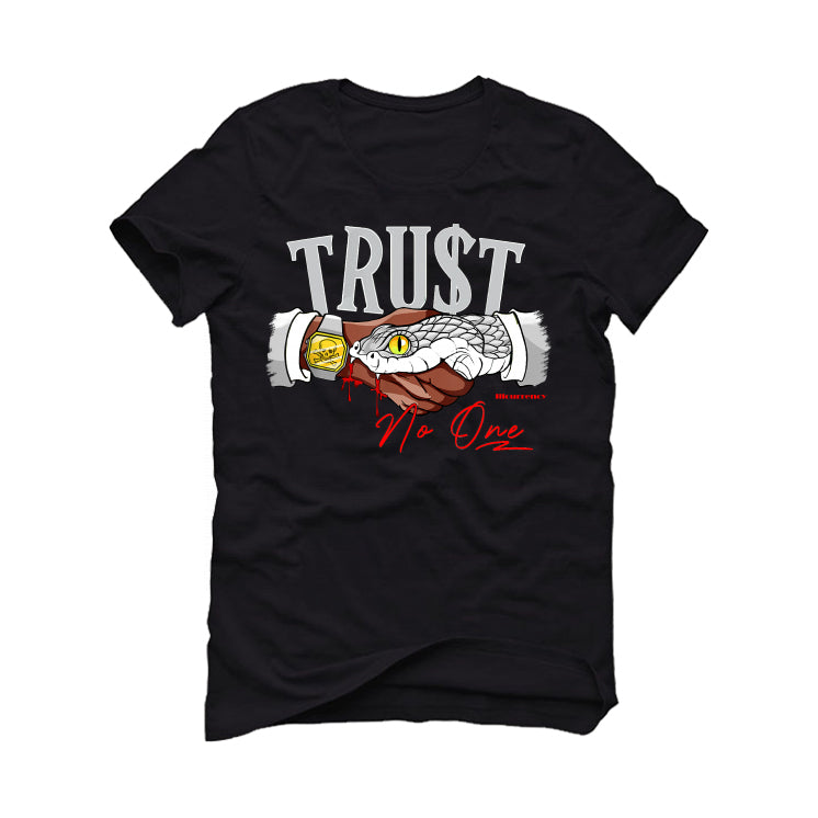 Air Jordan 2 “Python” | illcurrency Black T-Shirt (TRUST NO ONE)