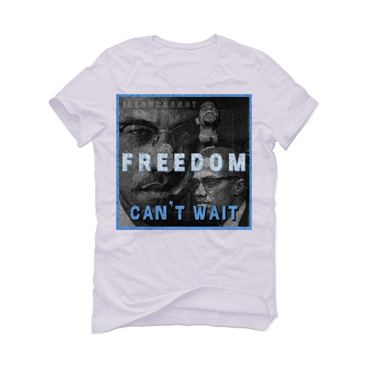 Air Jordan 1 "UNC Toe" | illcurrency White T-Shirt (FREEDOM)