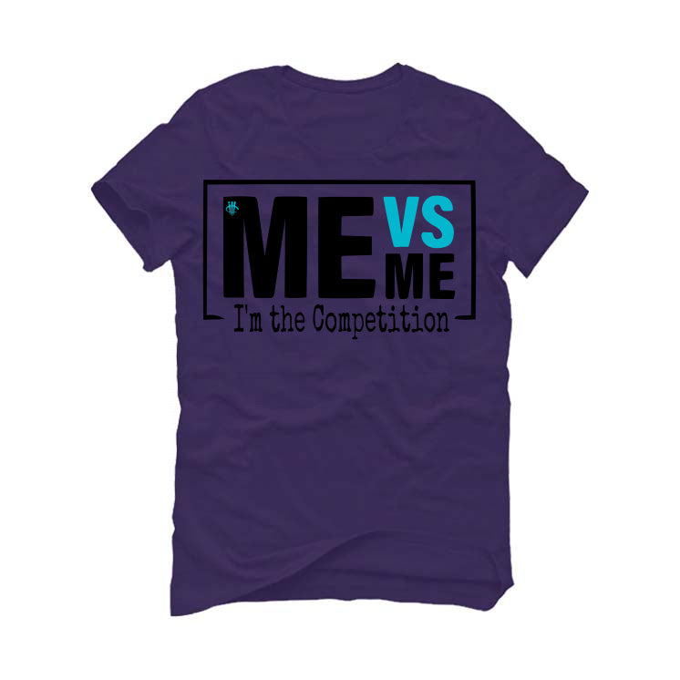 Air Jordan 6 Retro Aqua Purple T-Shirt (Me vs Me)