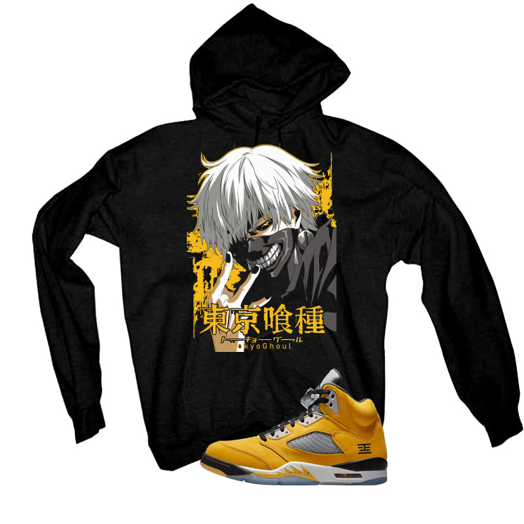Air Jordan 5 Tokyo Matching T-Shirt, Sweatshirts & Hoodies Black T-Shirt (Tokyo Ghoul)| illcurrency