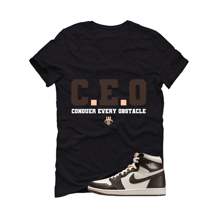 Air Jordan 1 High OG Baroque Brown Black T-Shirt (Ceo)| illcurrency