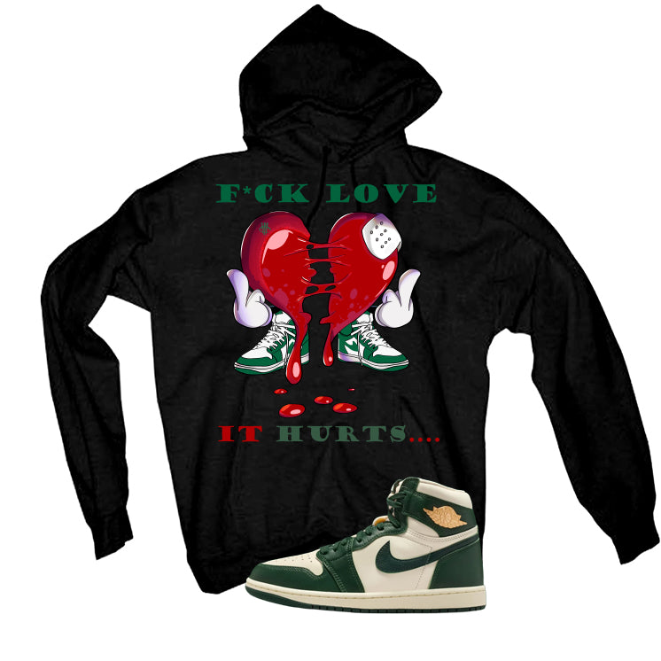 Air Jordan 1 High OG WMNS Fir Matching T-Shirt, Sweatshirts & Hoodies Black T-Shirt (it Hurts)| illcurrency