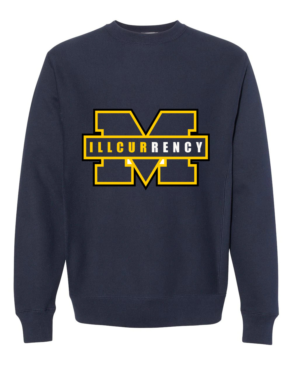 Nike Dunk Low “Michigan” | illcurrency Navy Blue T-Shirt (Michigan)