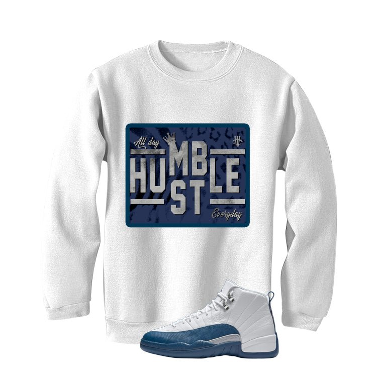 Air Jordan 12 French Blue White T-Shirt (Always)| illcurrency