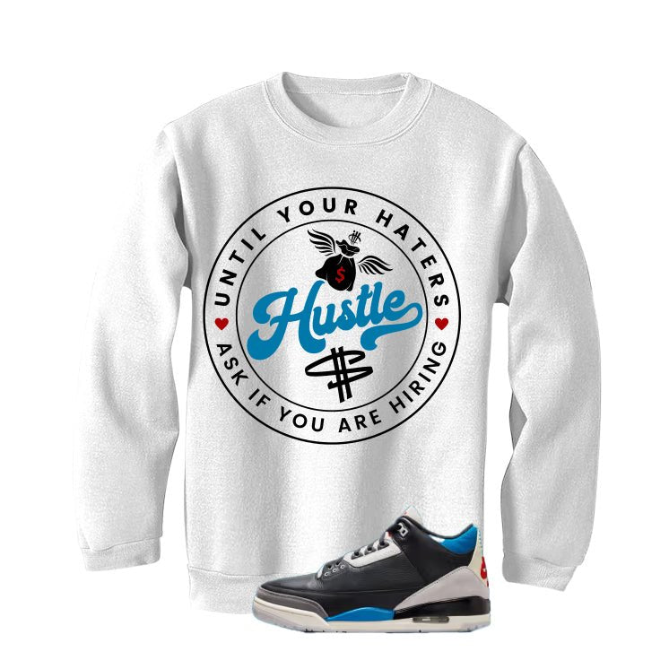 Air Jordan 3 OG Rare Air White T-Shirt (Haters Catch Up)| illcurrency