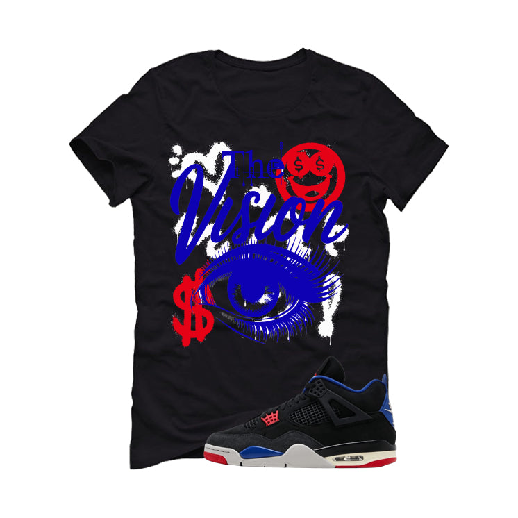 Air Jordan 4 Rare Air Black T-Shirt (The Vision)| illcurrency