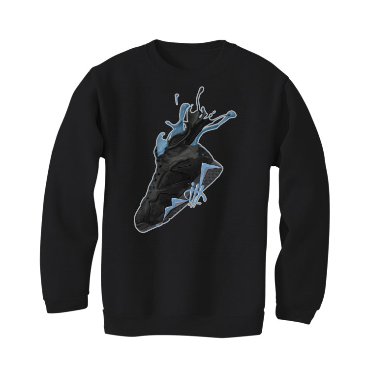 Air Jordan 7 “Chambray” Black T-Shirt (SPLASH)