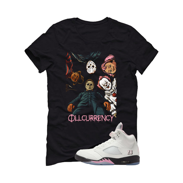 Air Jordan 5 OG 35th Anniversary Matching T-Shirt, Sweatshirts & Hoodies Black T-Shirt (illcurrency Nightmare)| illcurrency