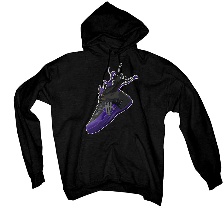 Air Jordan 12 Field Purple - Black T-Shirt (SPLASH 12)