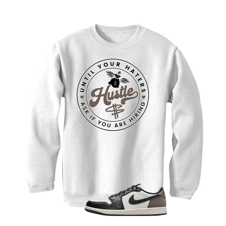 Air Jordan 1 Low OG Mocha White T-Shirt (Haters Catch Up)| illcurrency