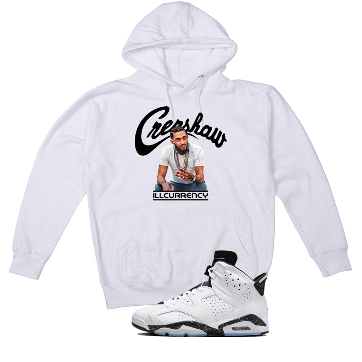 Air Jordan 6 Reverse Oreo White T-Shirt (Crenshaw)| illcurrency