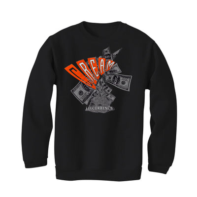 Air Jordan 12 “Brilliant Orange” | illcurrency Black T-Shirt (CREAM)