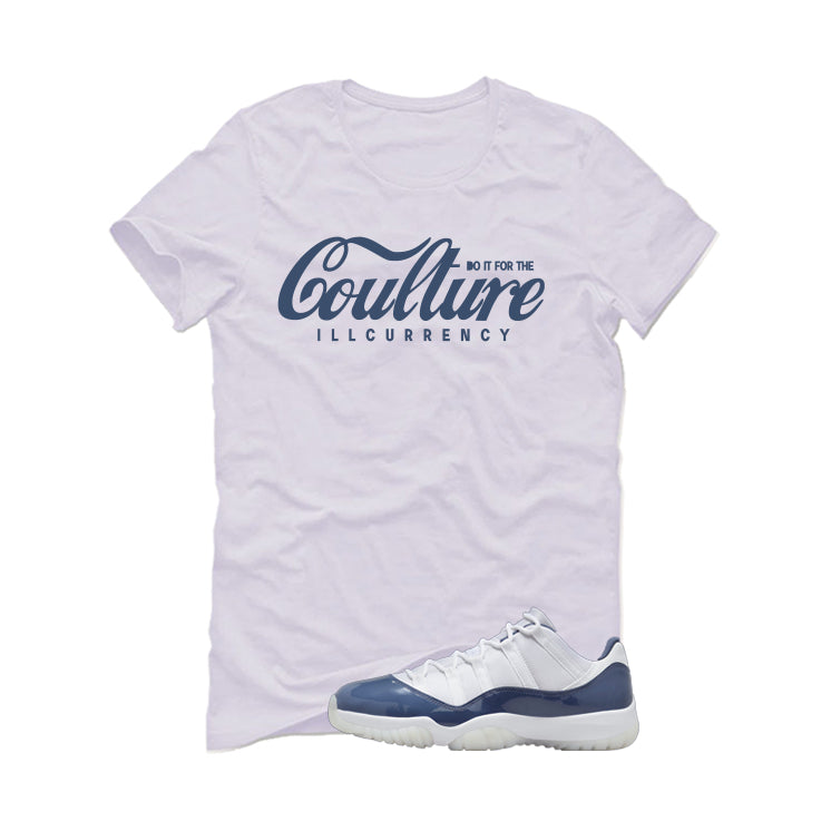 Air Jordan 11 Low Diffused Blue White T-Shirt (Coulture)| illcurrency