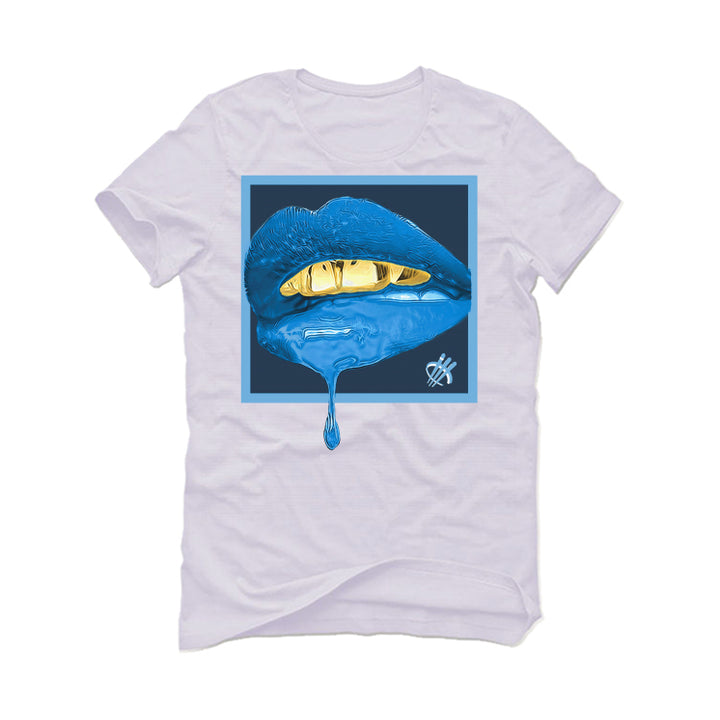 Air Jordan 1 "UNC Toe" | illcurrency White T-Shirt (lipstick)