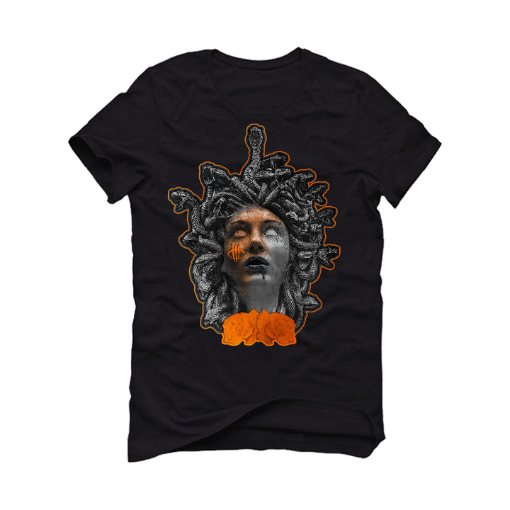 Air Jordan 12 “Brilliant Orange” | illcurrency Black T-Shirt (ILLDUSSA)