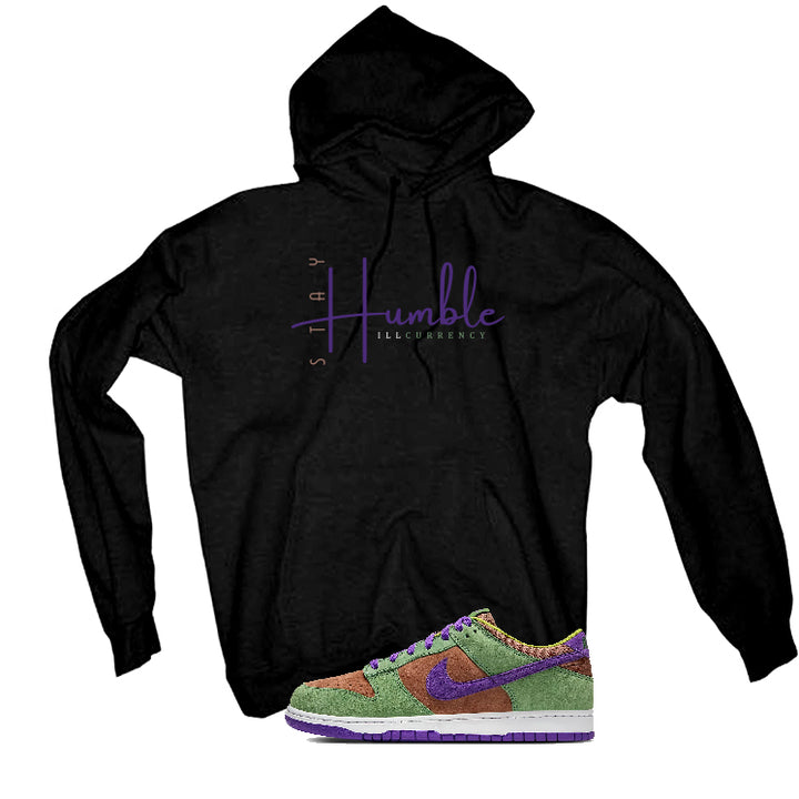 Nike Dunk Low “Veneer” | illcurrency Black T-Shirt (Stay Humble)