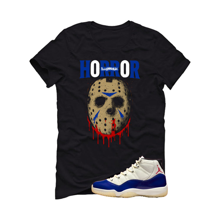Air Jordan 11 Rare Air Matching T-Shirt, Sweatshirts & Hoodies Black T-Shirt (Jason Horror)| illcurrency