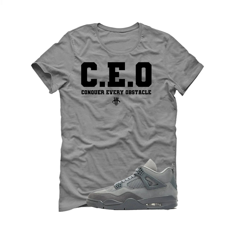 Air Jordan 4 Paris Olympics Grey T-Shirt (CEO)| illcurrency