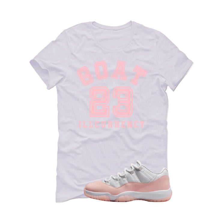 Air Jordan 11 Low WMNS Legend Pink White T-Shirt (GOAT 23)| illcurrency