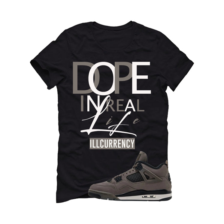 Air Jordan 4 Cave Stone Black T-Shirt (DOPE)| illcurrency