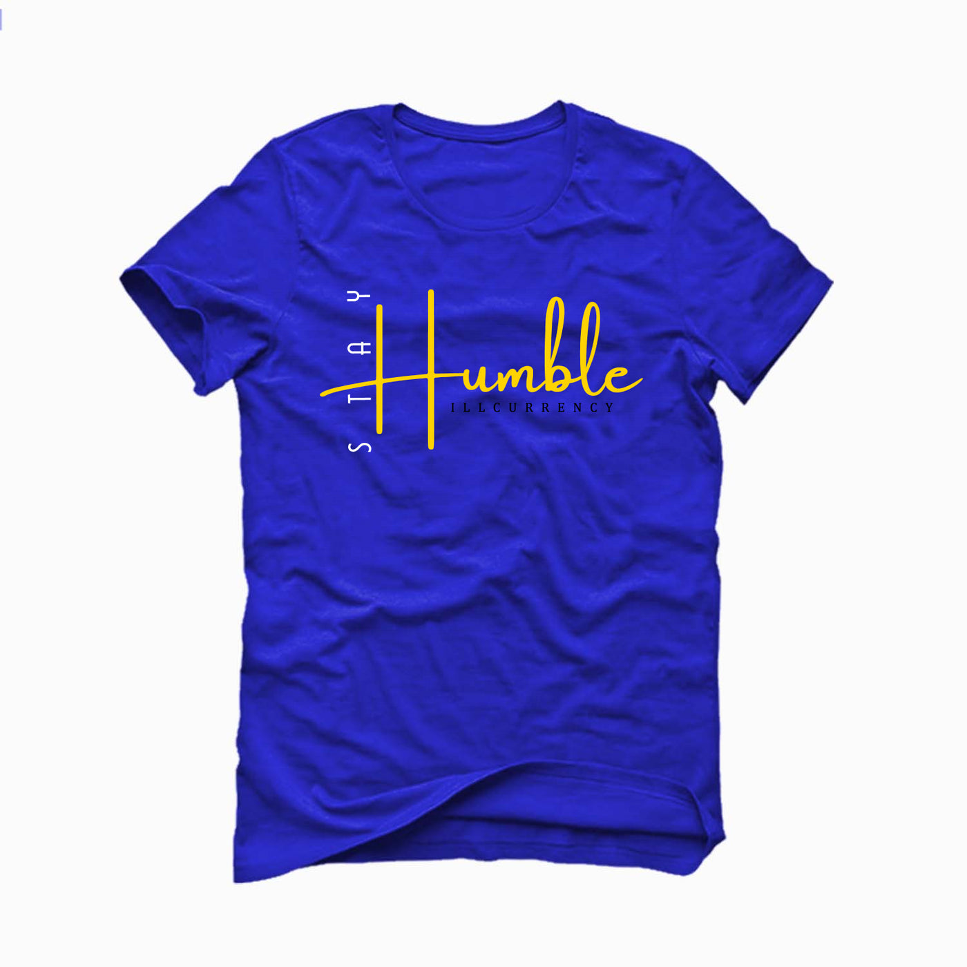 AIR JORDAN 14 LANEY |ILLCURRENCY Royal Blue T-Shirt (Stay Humble)