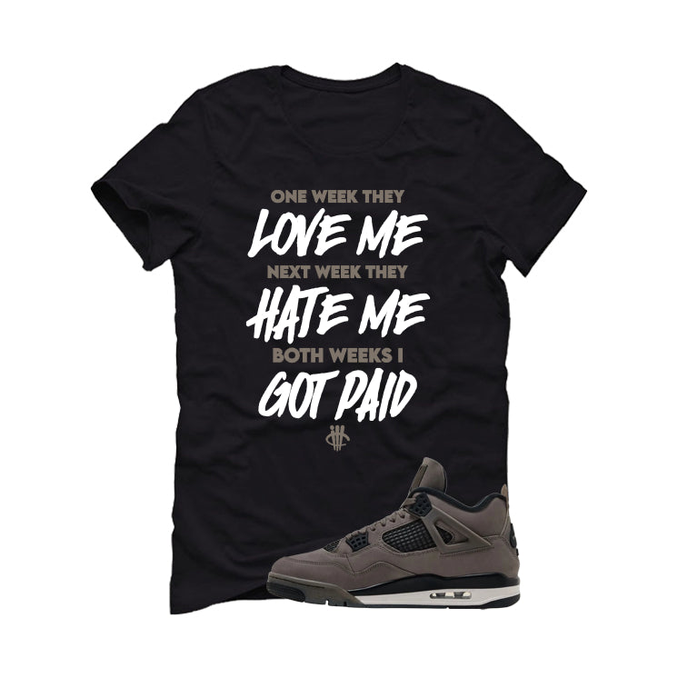 Air Jordan 4 Cave Stone Black T-Shirt (Paid)| illcurrency