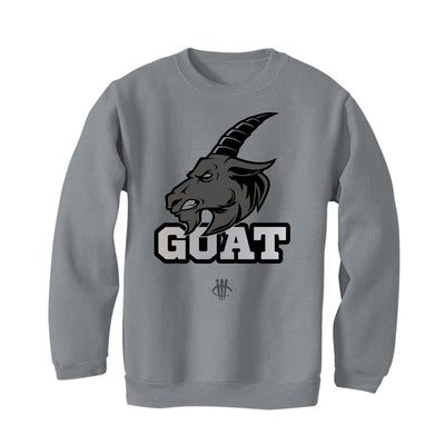 Air Jordan 8 Winter “Gunsmoke” | illcurrency Grey T-Shirt (GunSmoke Goat)