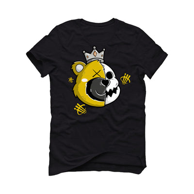Air Jordan 11 Low WMNS “Yellow Snakeskin” Black T-Shirt (HALF KING BEAR)