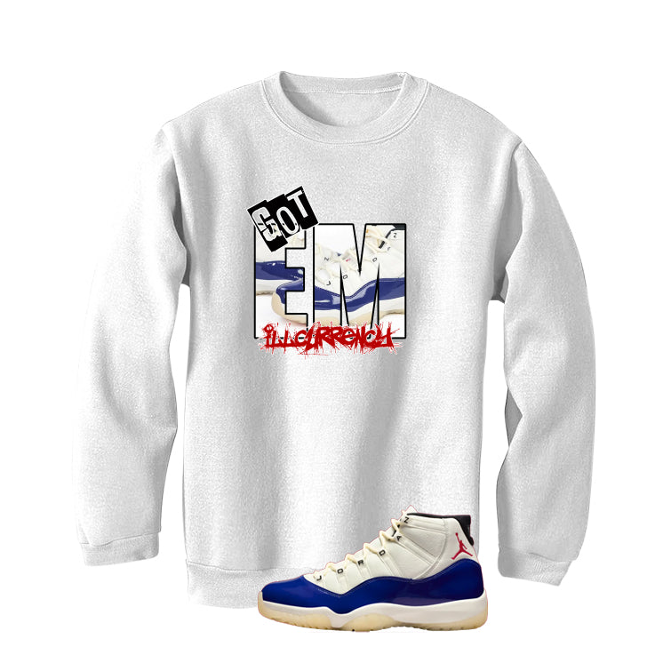 Air Jordan 11 Rare Air Matching T-Shirt, Sweatshirts & Hoodies White T-Shirt (GOT EM)| illcurrency