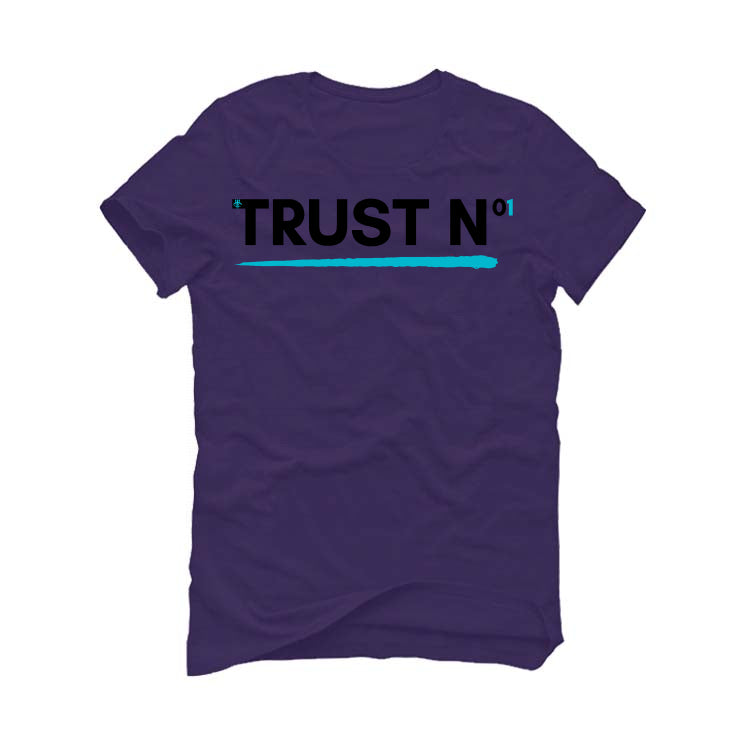 Air Jordan 6 Retro Aqua Purple T-Shirt (TRUST NO ONE)