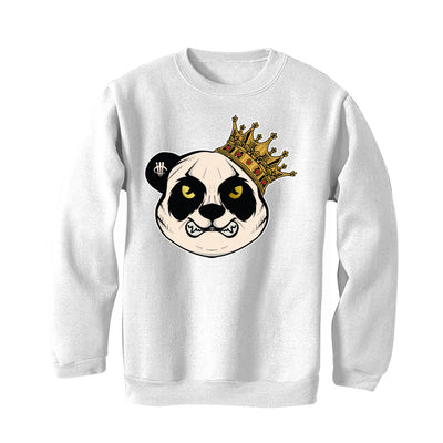 Air Jordan 4 WMNS “Metallic Gold” | illcurrency White T-Shirt (Panda King)