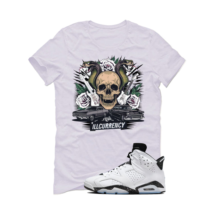 Air Jordan 6 Reverse Oreo White T-Shirt (Vintage Illcurrency)| illcurrency