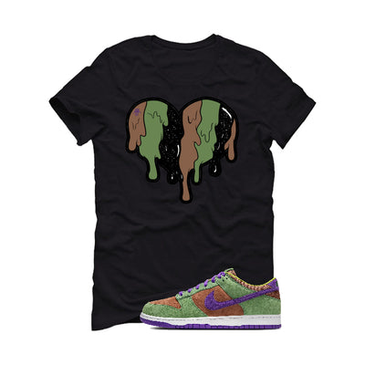 Nike Dunk Low “Veneer” | illcurrency Black T-Shirt (Heart)