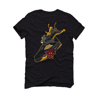 A Ma Maniére x Air Jordan 5 “Black” | illcurrency Black T-Shirt (SPLASH 5)