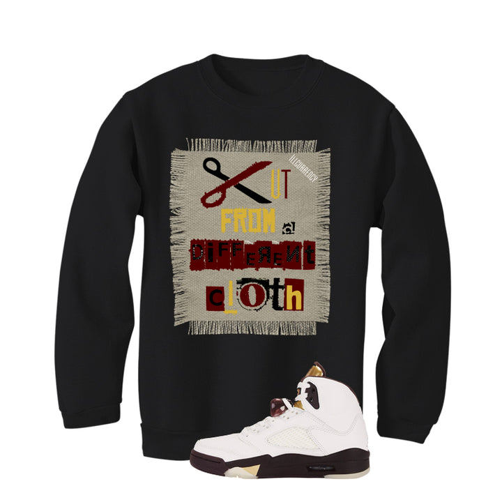 Air Jordan 5 Earth/Metallic Gold Black T-Shirt (Cut from a different cloth)| illcurrency