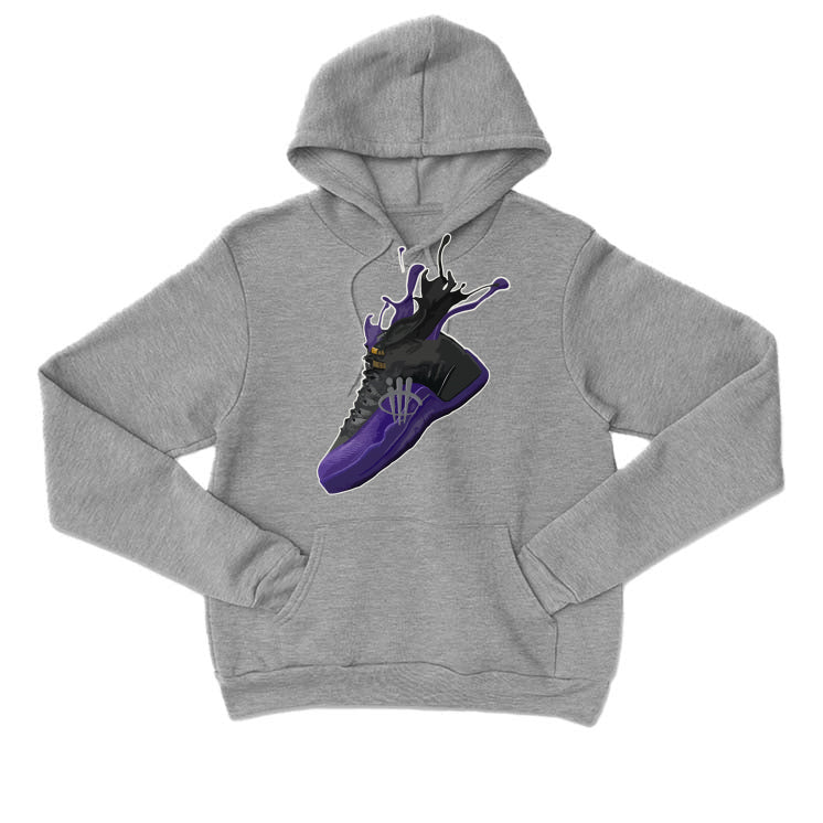 Air Jordan 12 Field Purple - Grey T-Shirt (SPLASH 12)