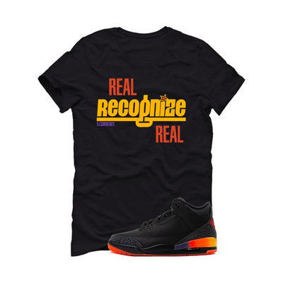 J Balvin x Air Jordan 3 Rio Black T-Shirt (REAL RECOGNIZED REAL)