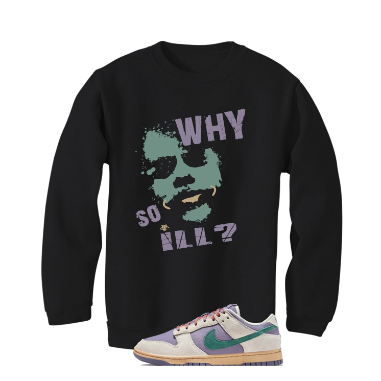 Nike Dunk Low WMNS Joker Black T-Shirt (WHY SO ILL)